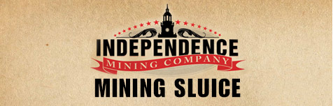 Independence Mining Co. Mining Sluice